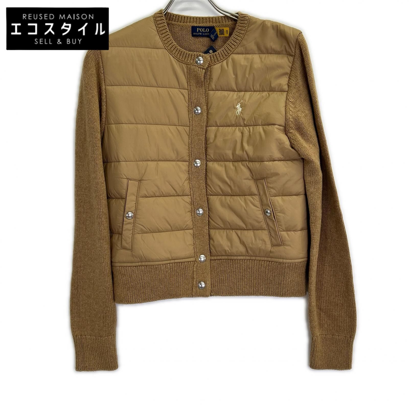 POLO RALPH LAUREN　ポロ ラルフローレン　WMPOSWENDW20342 カシミヤ混ニット中綿切替カーディガン　M 28,529円