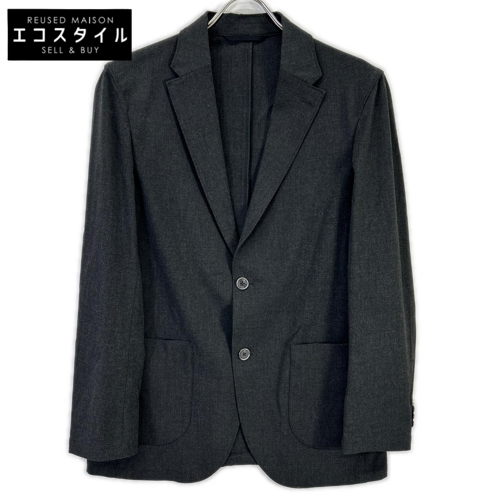 AOURE　アウール　AMFJ241013 グレー MALPENSA JACKET 2Bシングルテーラードジャケット　M 10,643円