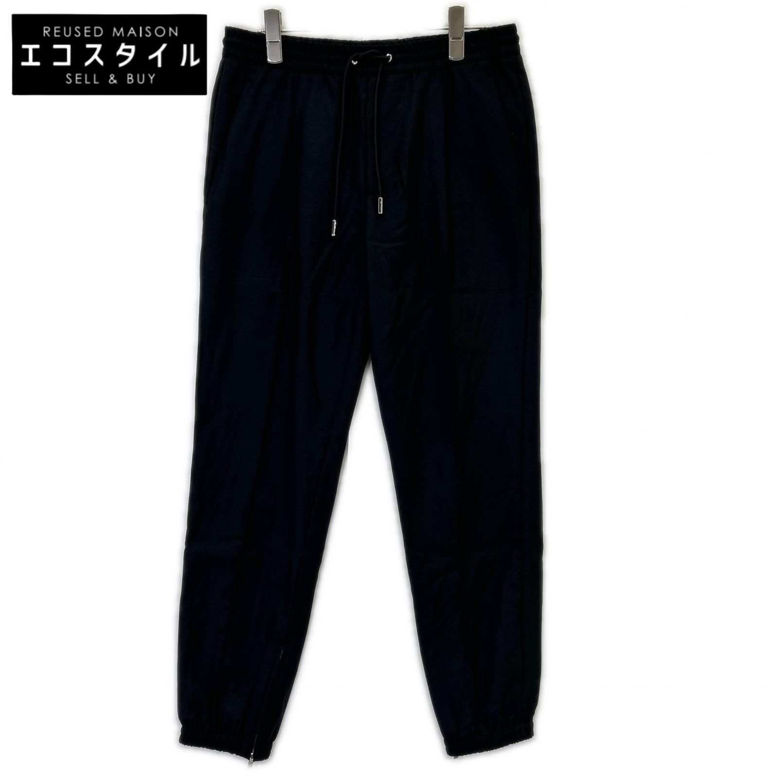 DIOR　ディオール　733C139E3226 ブラック テーラード トラックパンツ　44 24,010円
