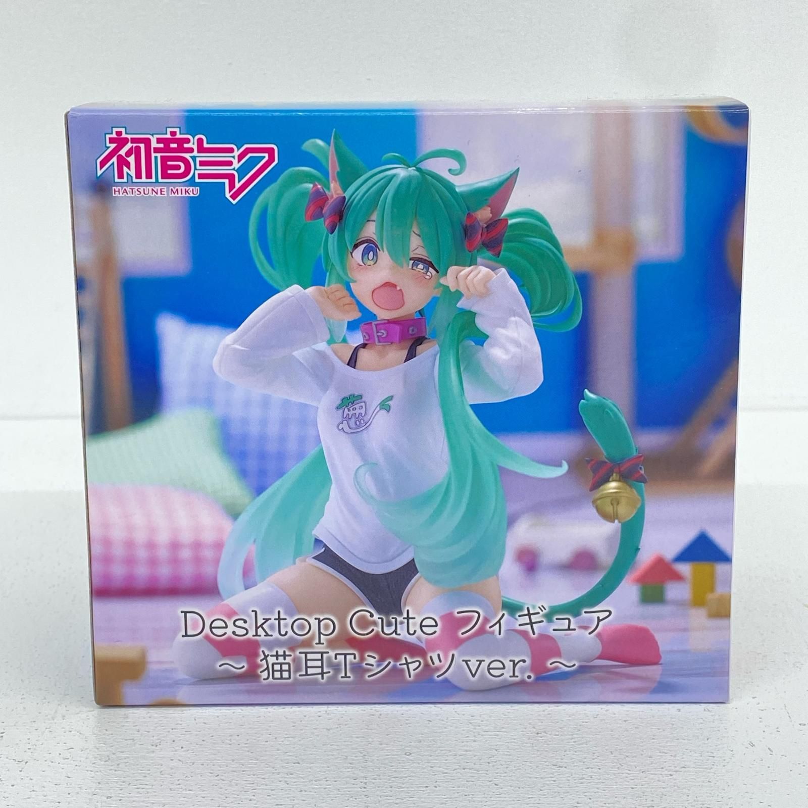 物流センター】 中古 初音ミク～猫耳Tシャツver.～DesktopCute