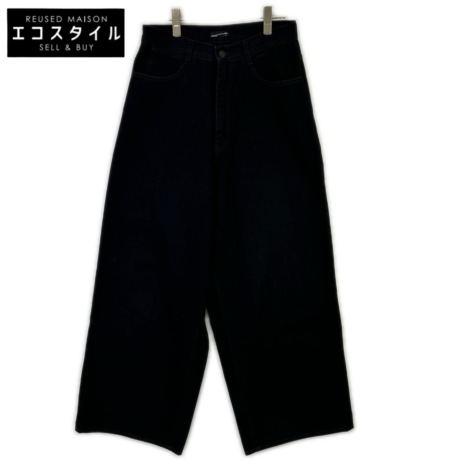 LAD MUSICIAN　ラッドミュージシャン　22AW ブラック 12oz DENIM BAGGY デニムパンツ　42