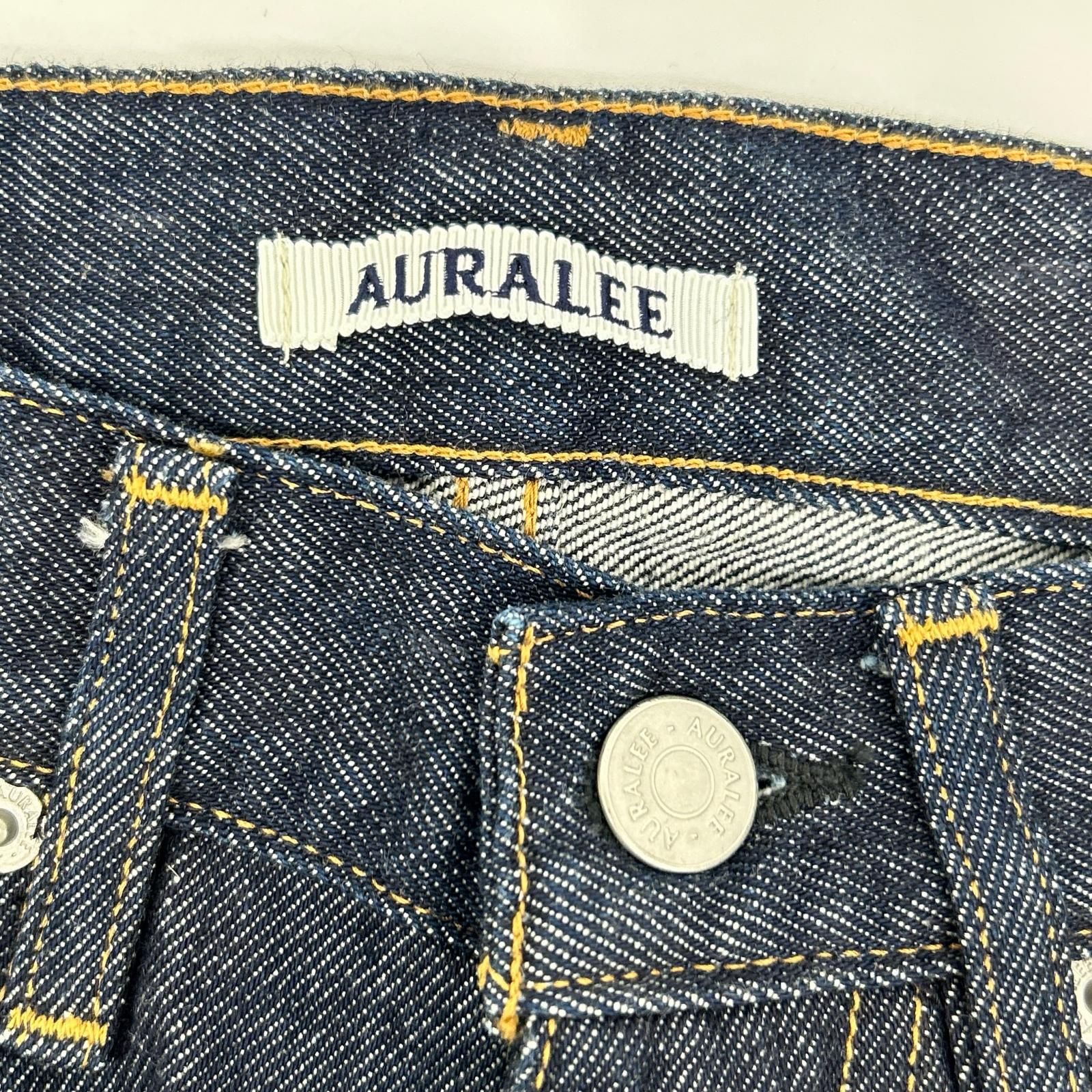 AURALEE オーラリー 26SS A00P01DM インディゴ HARD TWIST DENIM 5P 