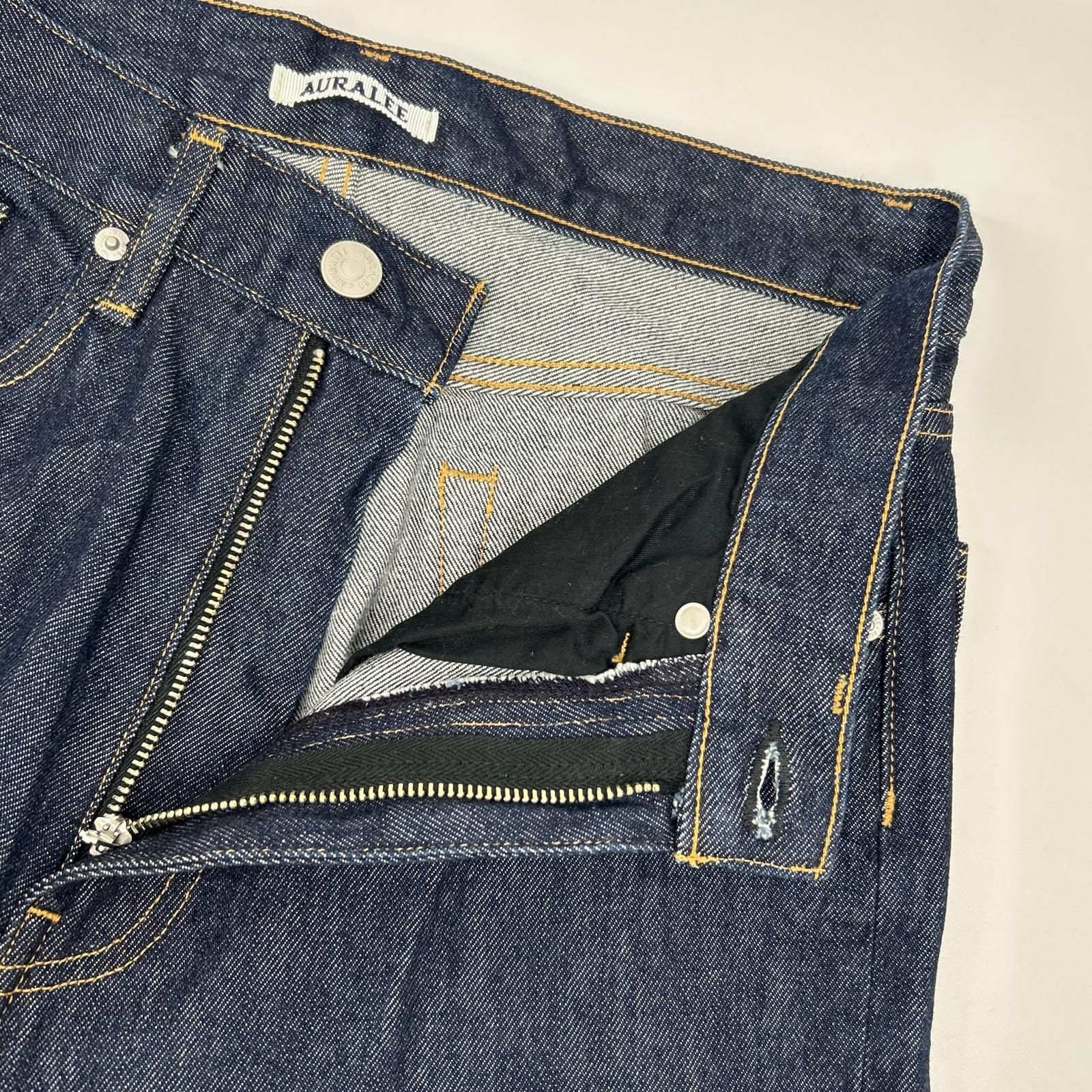 AURALEE オーラリー 26SS A00P01DM インディゴ HARD TWIST DENIM 5P 