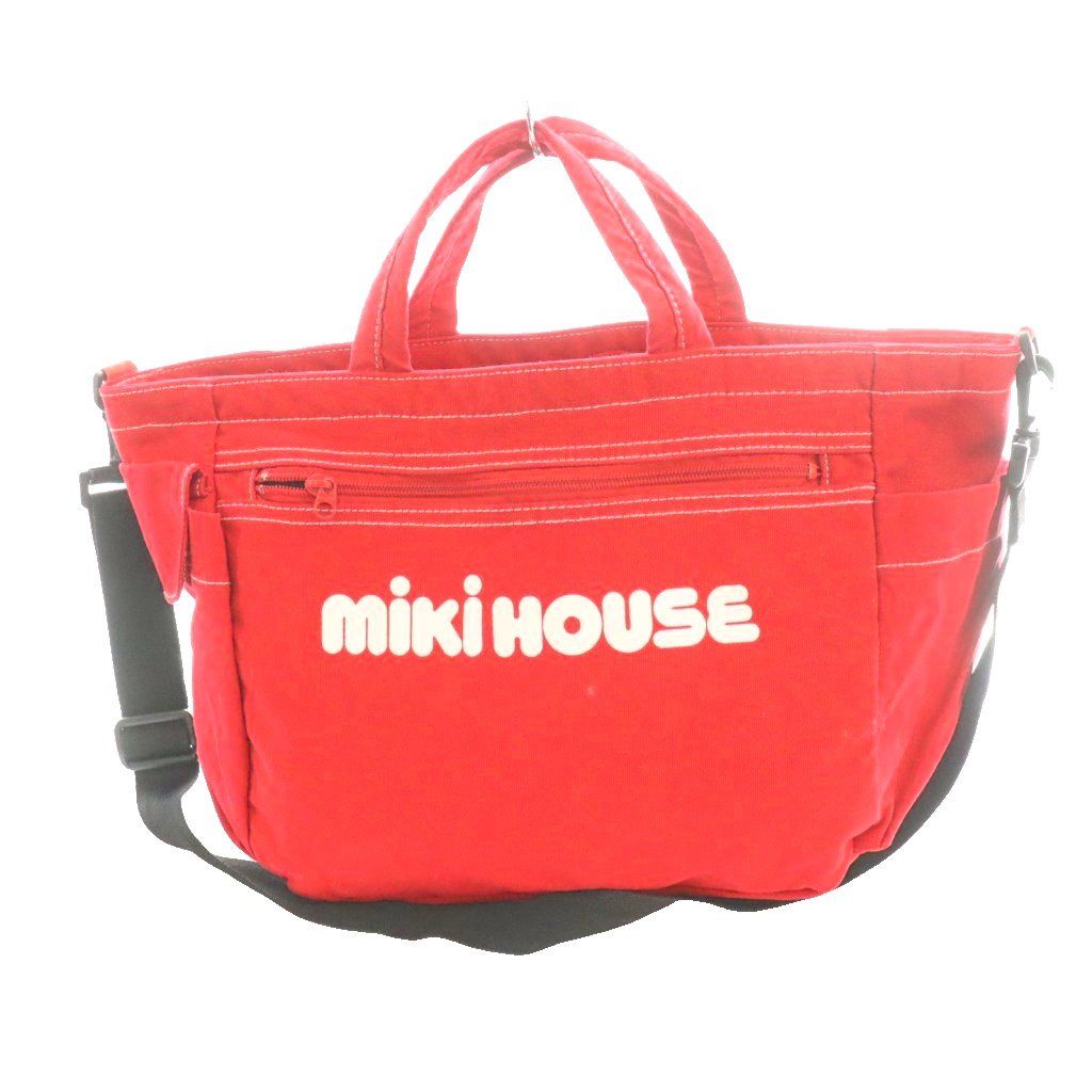 ミキハウス mikihouse 2WAYバッグ ハンド ショルダー 赤 レッド /SS ■OS ■GY11