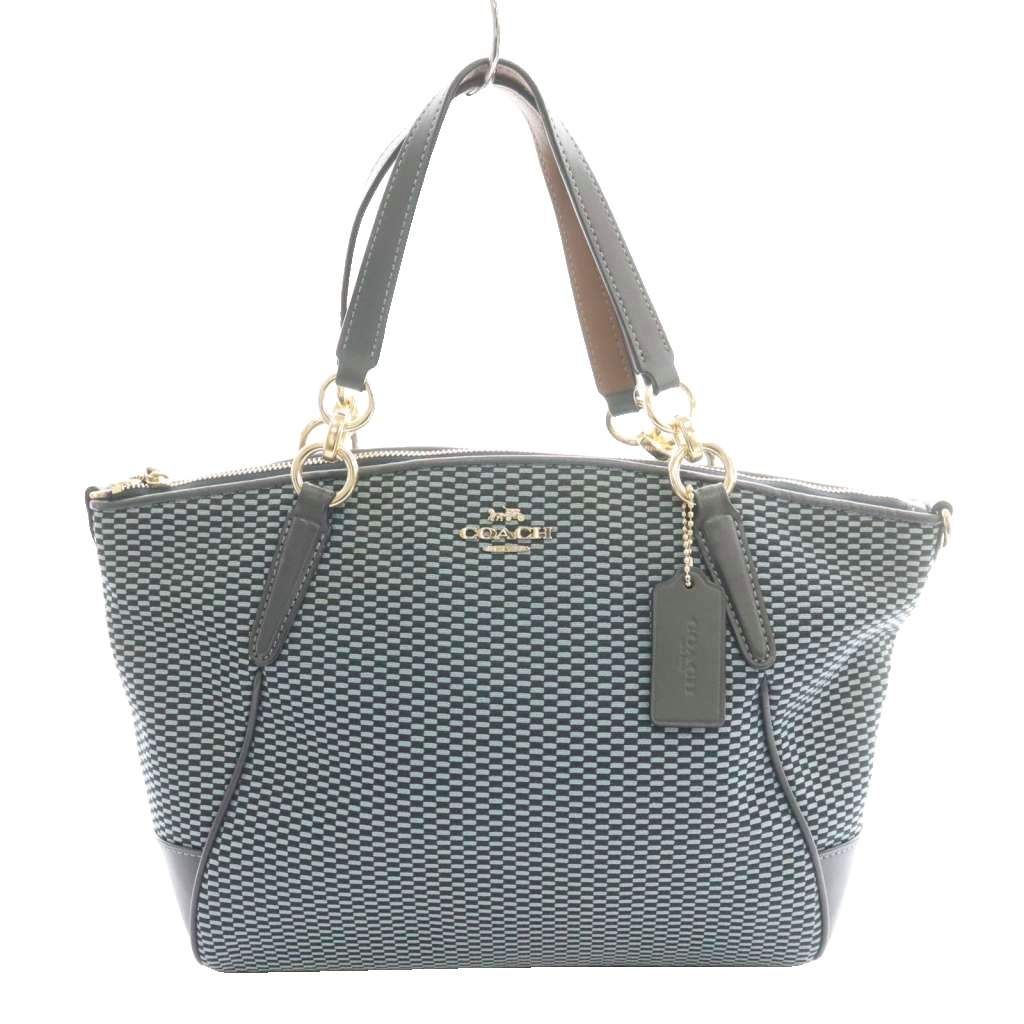 トートバッグコーチ COACH トートバッグ ハンド 総柄 キャンバス 