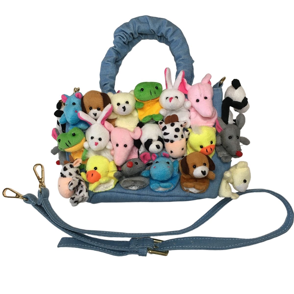 La Milanesa ラミラネサ Toys トイ ハンドバッグ デニム 中古 T11130826