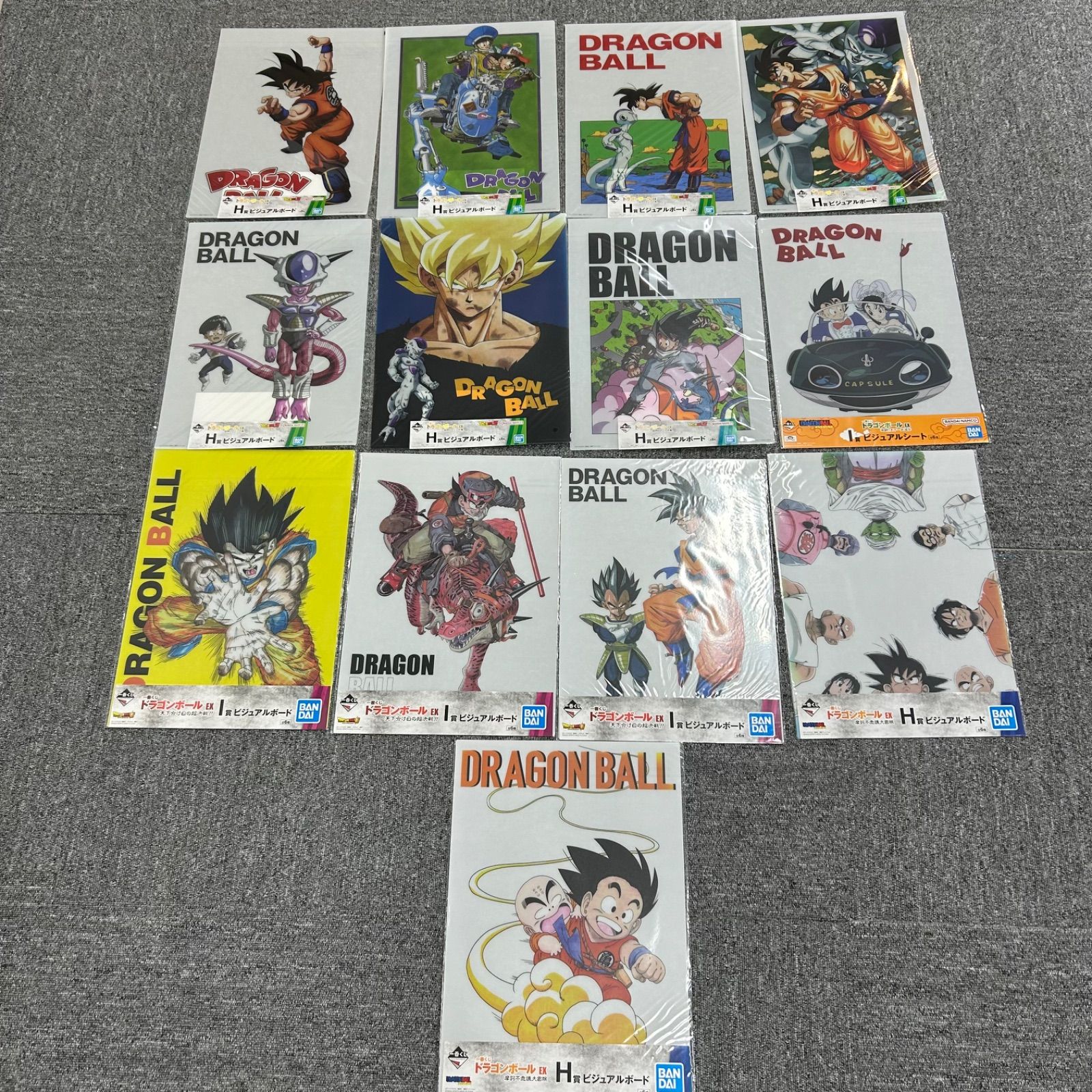 一番くじ ドラゴンボール ビジュアルボード シート 13枚 - メルカリ