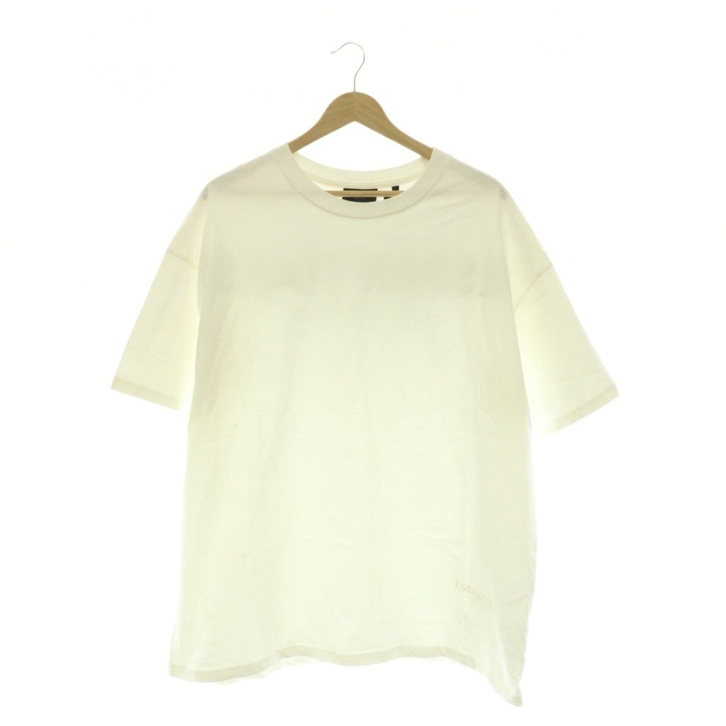 エフオージー エッセンシャルズ FOG ESSENTIALS Tシャツ カットソー クルーネック 半袖 ロゴプリント XL 白 ホワイト /SY ■GY18