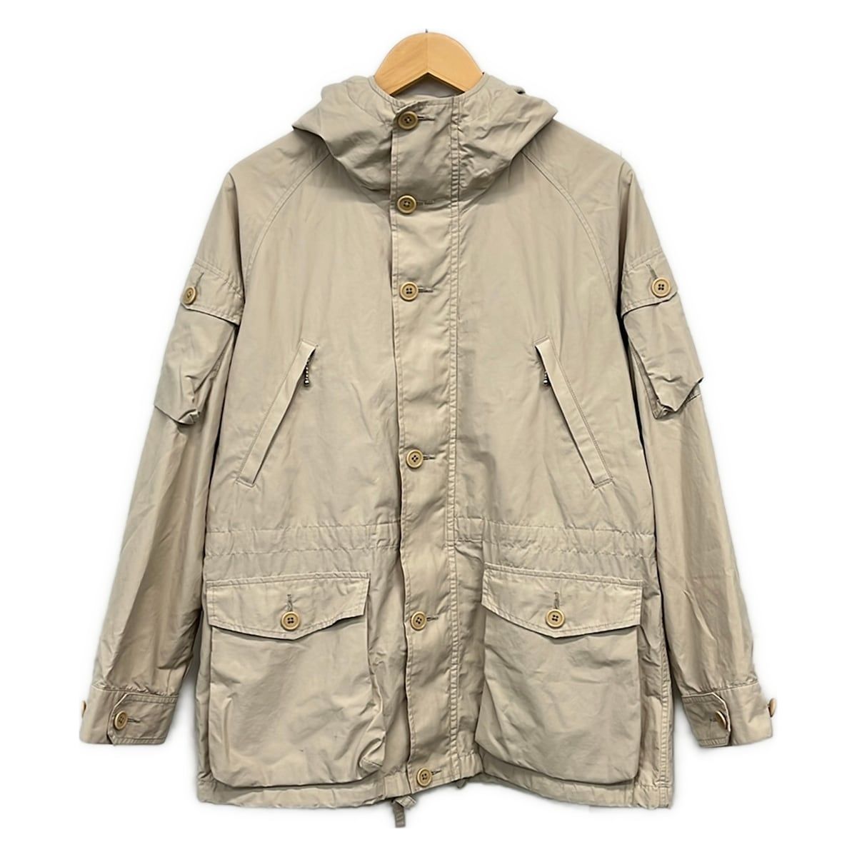 WOOLRICH(ウールリッチ) コート サイズM メンズ美品 - ベージュ 長袖/春/秋