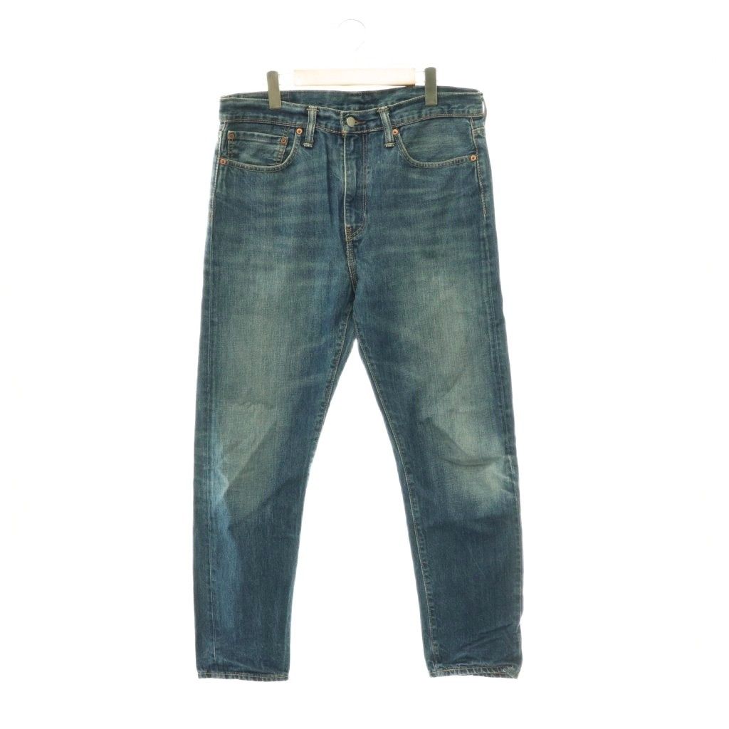リーバイス Levi's デニムパンツ ジーンズ 522 ジッパーフライ テーパード W34 L32 インディゴブルー /DO ■GY28