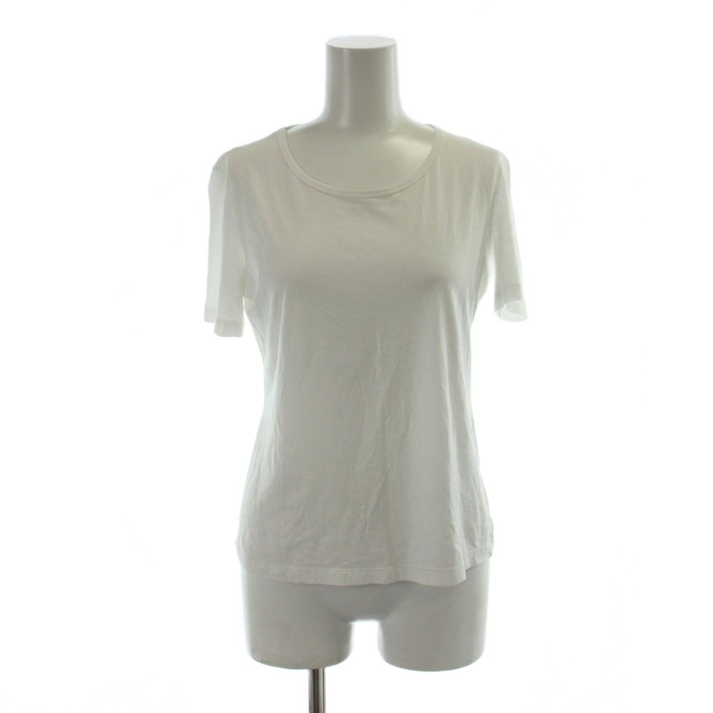 ジルサンダー JIL SANDER Tシャツ カットソー 薄手 半袖 クルーネック 白 ホワイト WF276008 ■GY69 /MQ