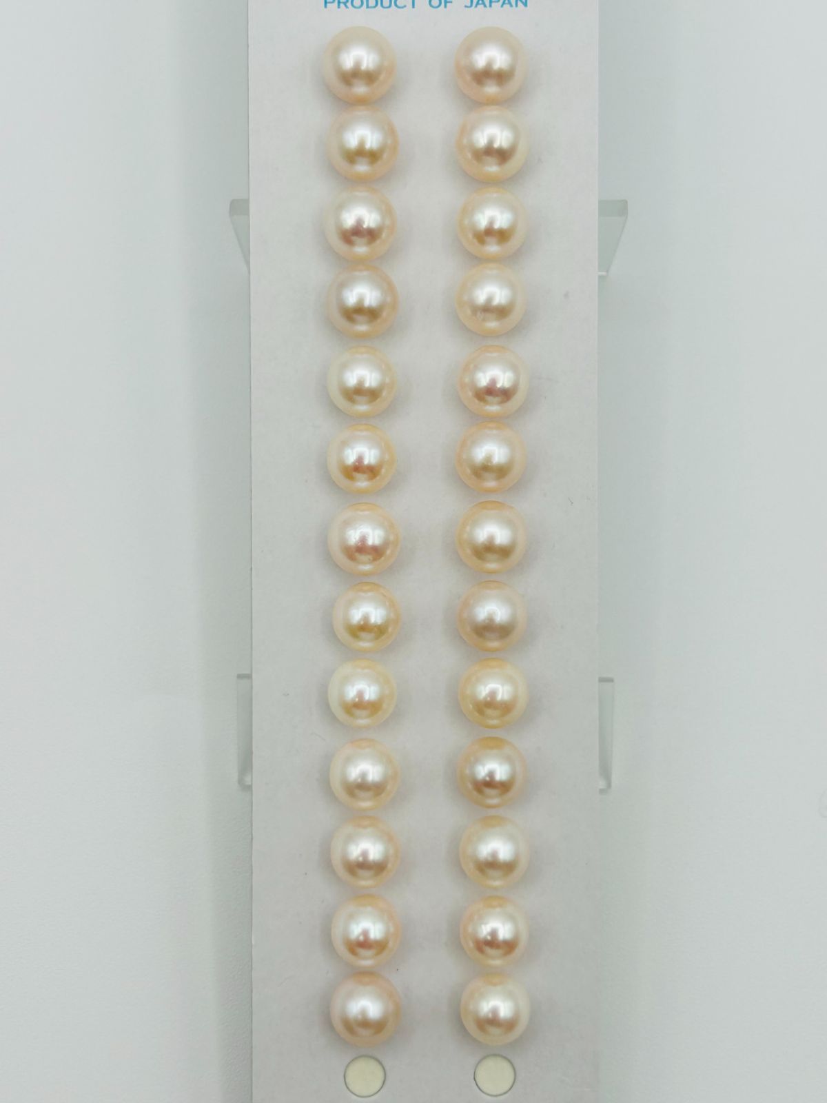 【まとめ買いがお得！】真珠 アコヤ パール ルース 8.5～9.0㎜UP 26PCS 13ペア AKOYA