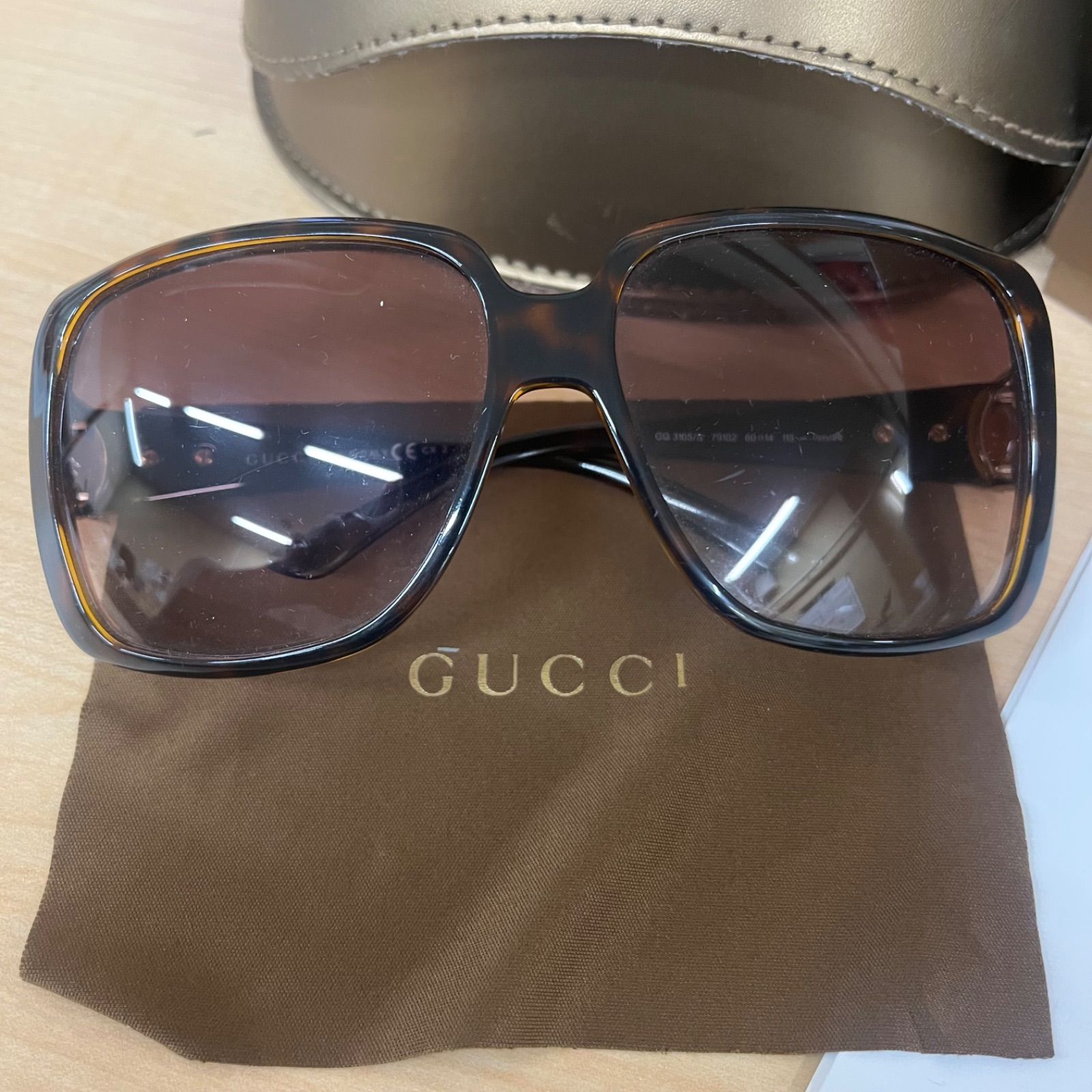 i) GUCCI グッチ GG 3105/S サングラス ケース付き /7186 - メルカリ