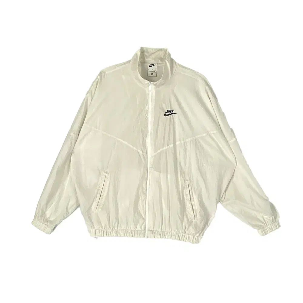 93 NIKE 白 ウィンドブレーカー (L)