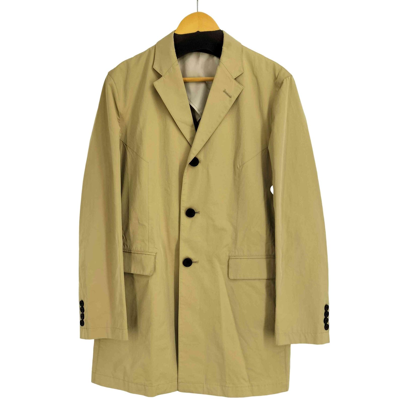ランバンオンブルー LANVIN en Bleu チェスターコート メンズ 50