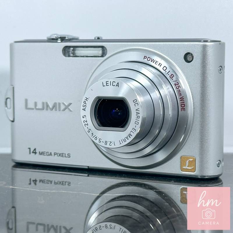 美品】Panasonic LUMIX DMC-FX66 シルバー 1410万画素 光学5倍ズーム