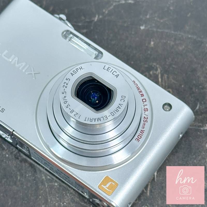 美品】Panasonic LUMIX DMC-FX66 シルバー 1410万画素 光学5倍ズーム 