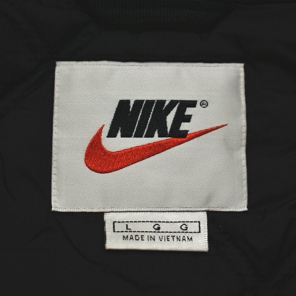 90s ヴィンテージ 銀タグ ナイキ NIKE ベンチ コート ロング ナイロン
