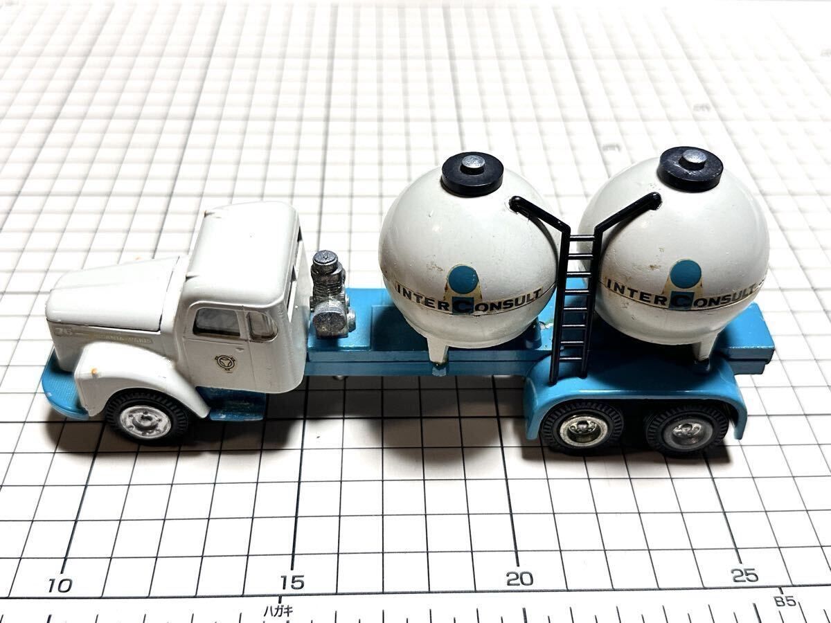 希少 TEKNO テクノ 453 SCANIA スカニア VABIS タンカー トラック ミニカー インターコンサルト セメント interconsult cement transport ビンテージ