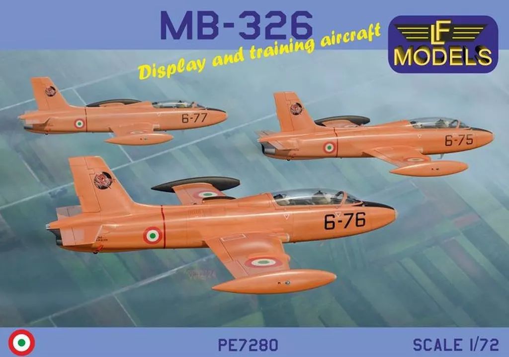 【中古】プラモデル 1/72 アエルマッキ MB-326 イタリア複座練習機 [LFMPE7280]