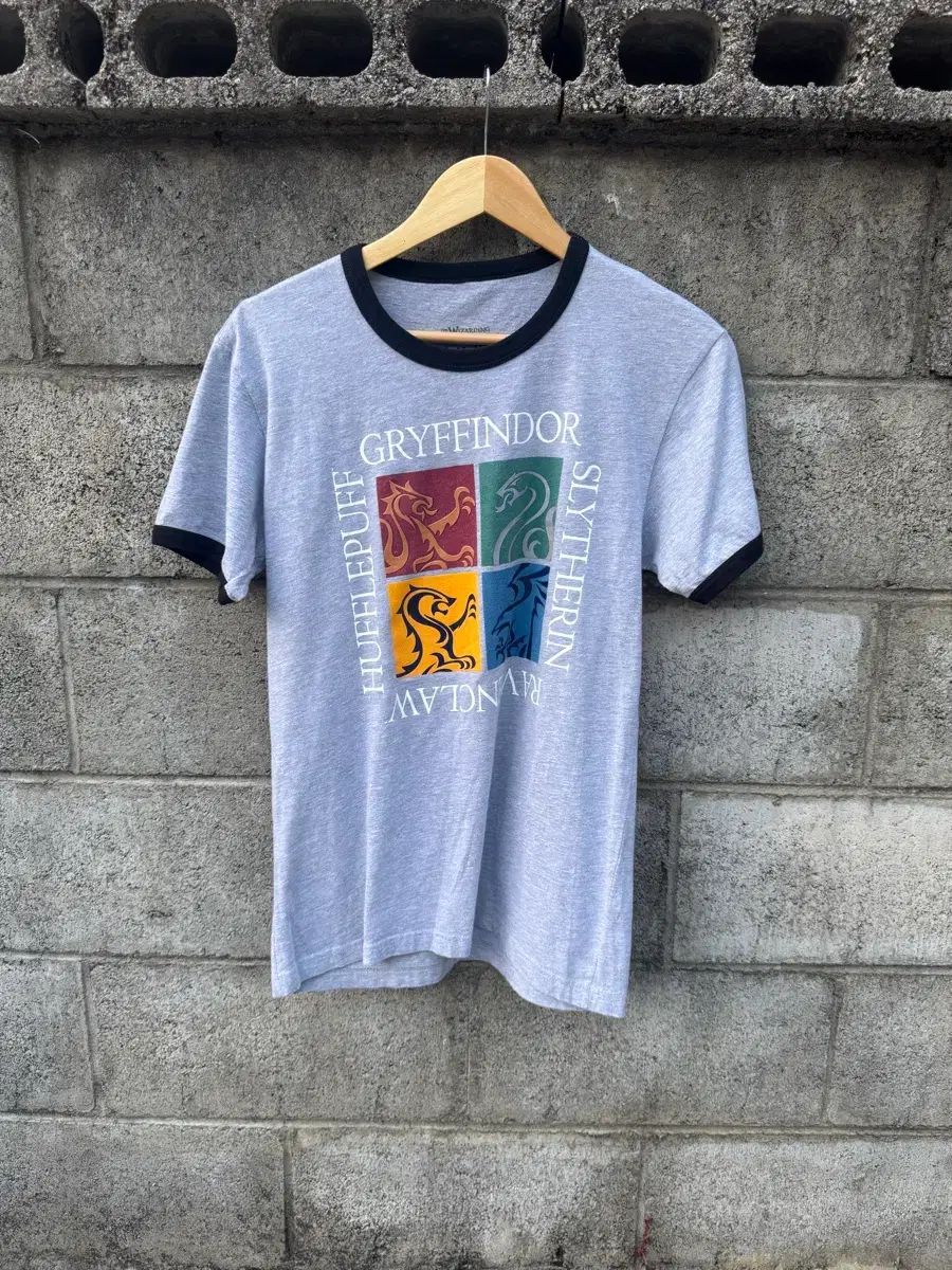 ヴィンテージ ハリーポッター プリンティング リンガーT 半袖 Tシャツ s