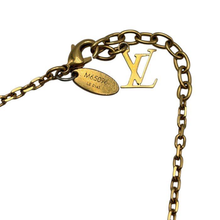 ルイヴィトン LOUIS VUITTON コリエ ギャンブル キューブ ネックレス 