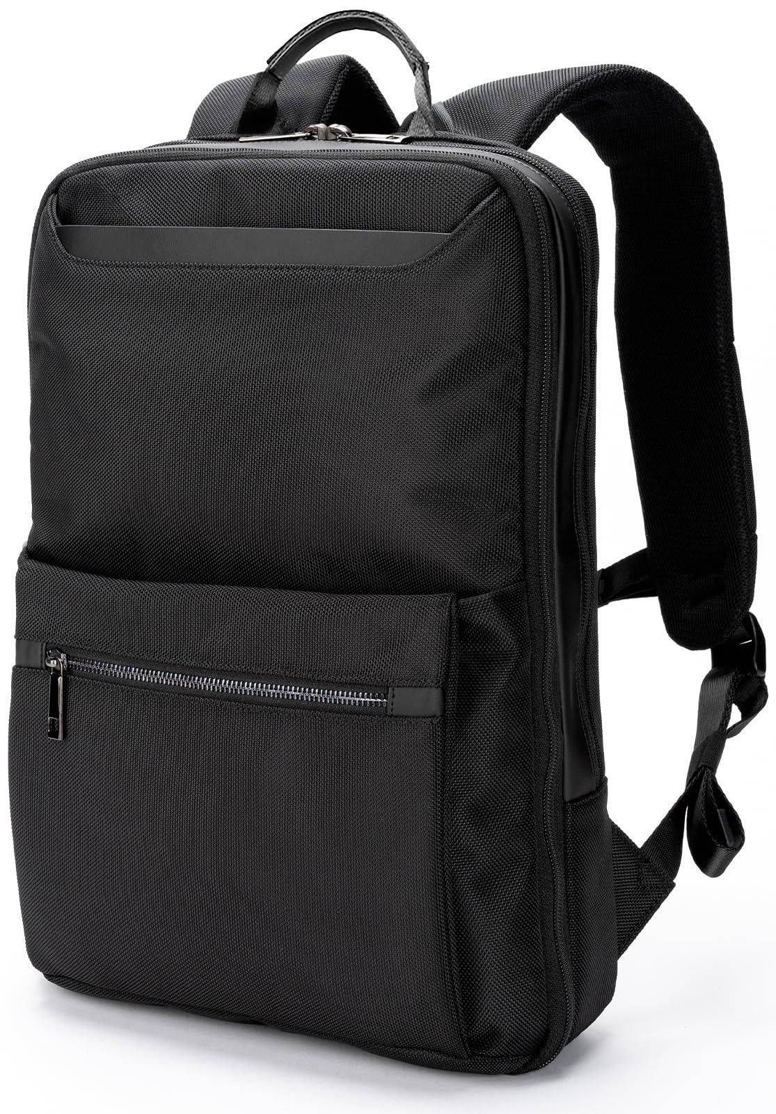 【数量限定】[zepirion] ビジネスリュック メンズ 薄型 拡張機能 7L→15L大容量 15.6インチPC対応 13ポケット 多収納 キャリーオン 1680Dポリエステル 撥水加工 通勤 出張 旅行 7,353円