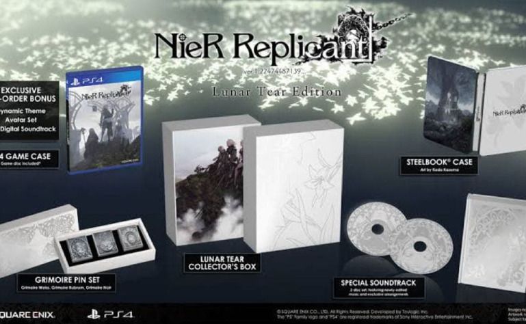 新品・未開封】北米PS4版 NieR Replicant White Snow Edition ニーア