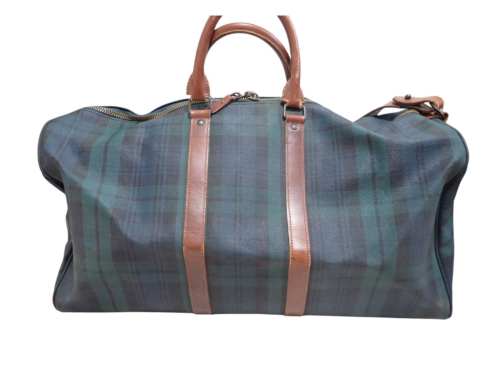美品✨RALPH LAUREN ボストンバッグ 特大 ブラックウォッチ 2way ラルフローレン 2WAY ボストンバッグ ブラックウォッチ 特大サイズ