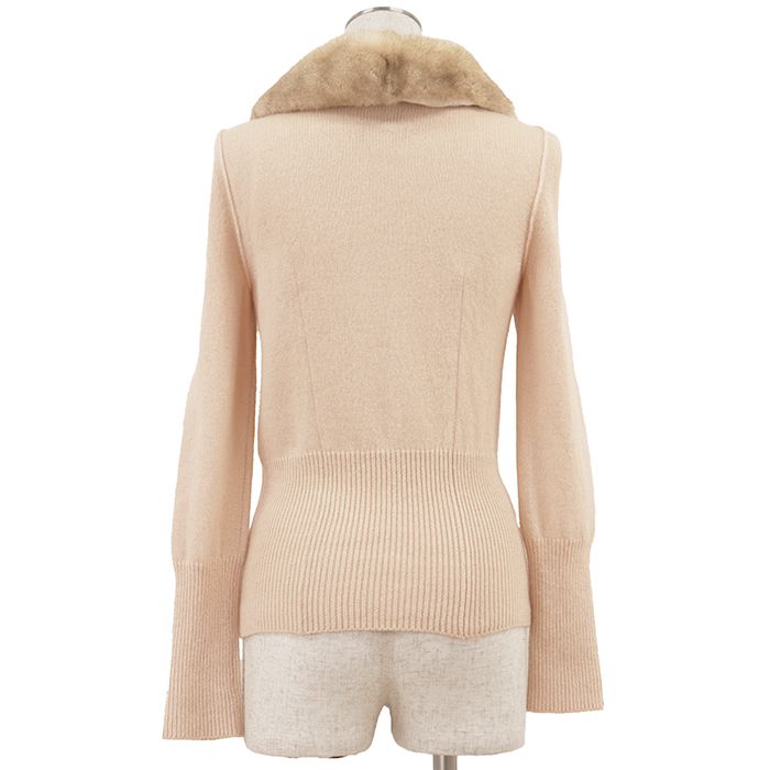 美品 FOXEY フォクシー カシミヤ100 ロングコート カーディガン 楽天
