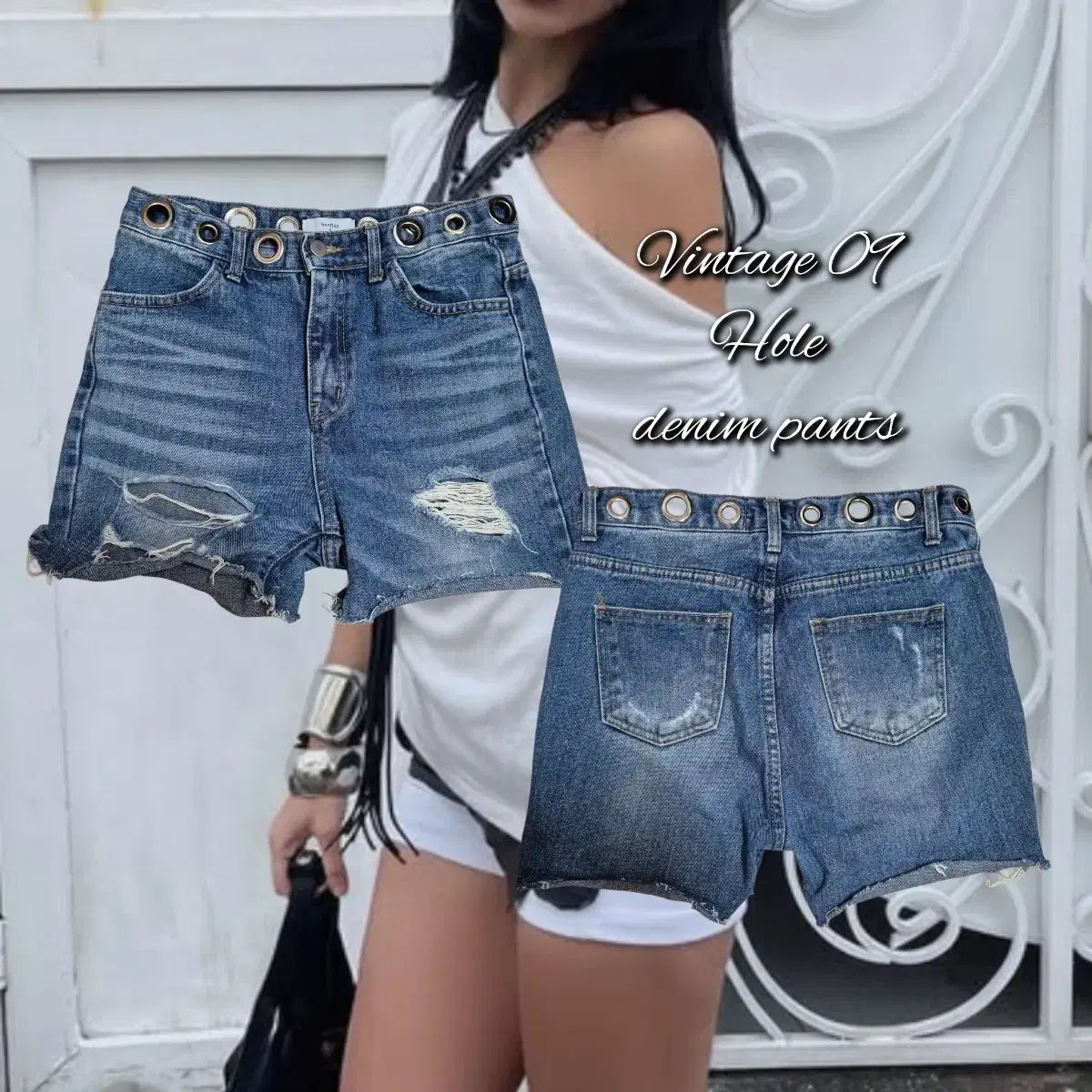 Vintage 09 Hole デニムパンツ