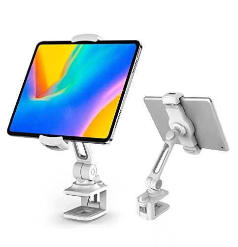 ZenCT タブレット スタンド iPadスタンド アーム スタンド スマホホルダー タブレットホルダー スマホスタンド 4.7?12.9インチまでのiPad/Kindle/Nintendo Switch/Android/iPhone等多機種 748af581