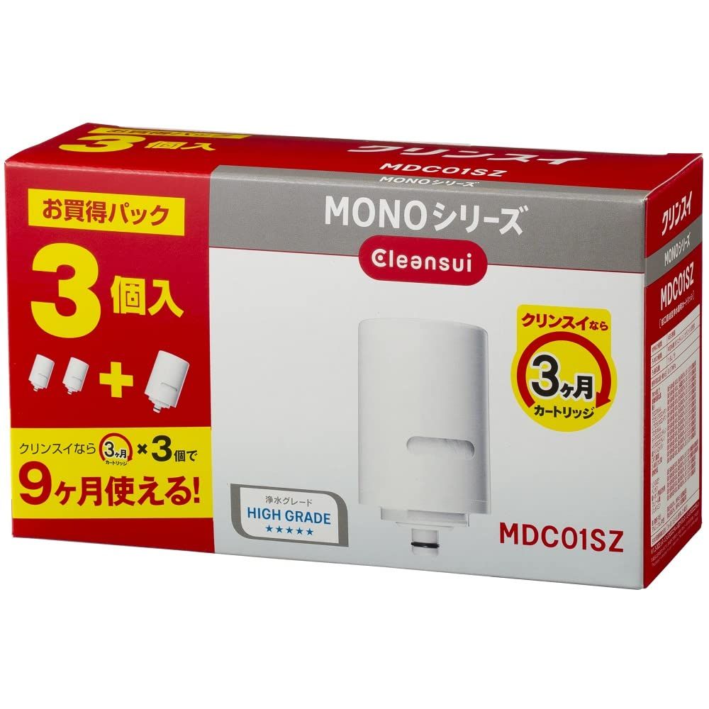 クリンスイ 浄水器 蛇口直結型 MONOシリーズ 交換カートリッジ MDC01SZmi 42c8c86f