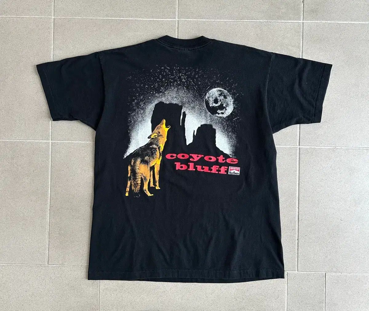 90s ヴィンテージ マルボロ コヨーテ Tシャツ XL-日本売れ筋ランキング
