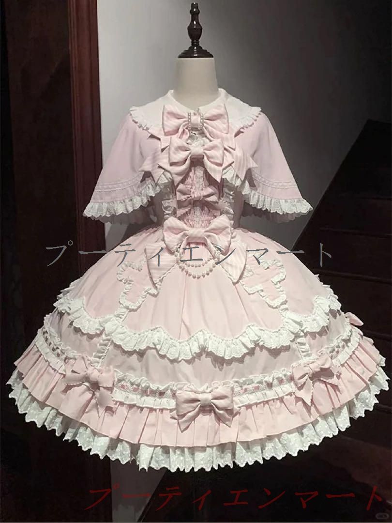 人気商品 Dollロリィタセット ゴスロリドレス アイドル服 打歌服 プリンセスドレスvs520