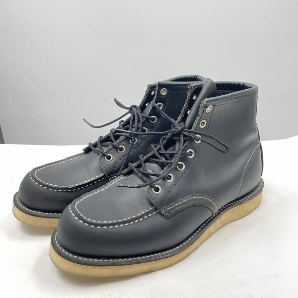 RED WING アイリッシュセッター 26.5cm D 8130 ブラック レッド 