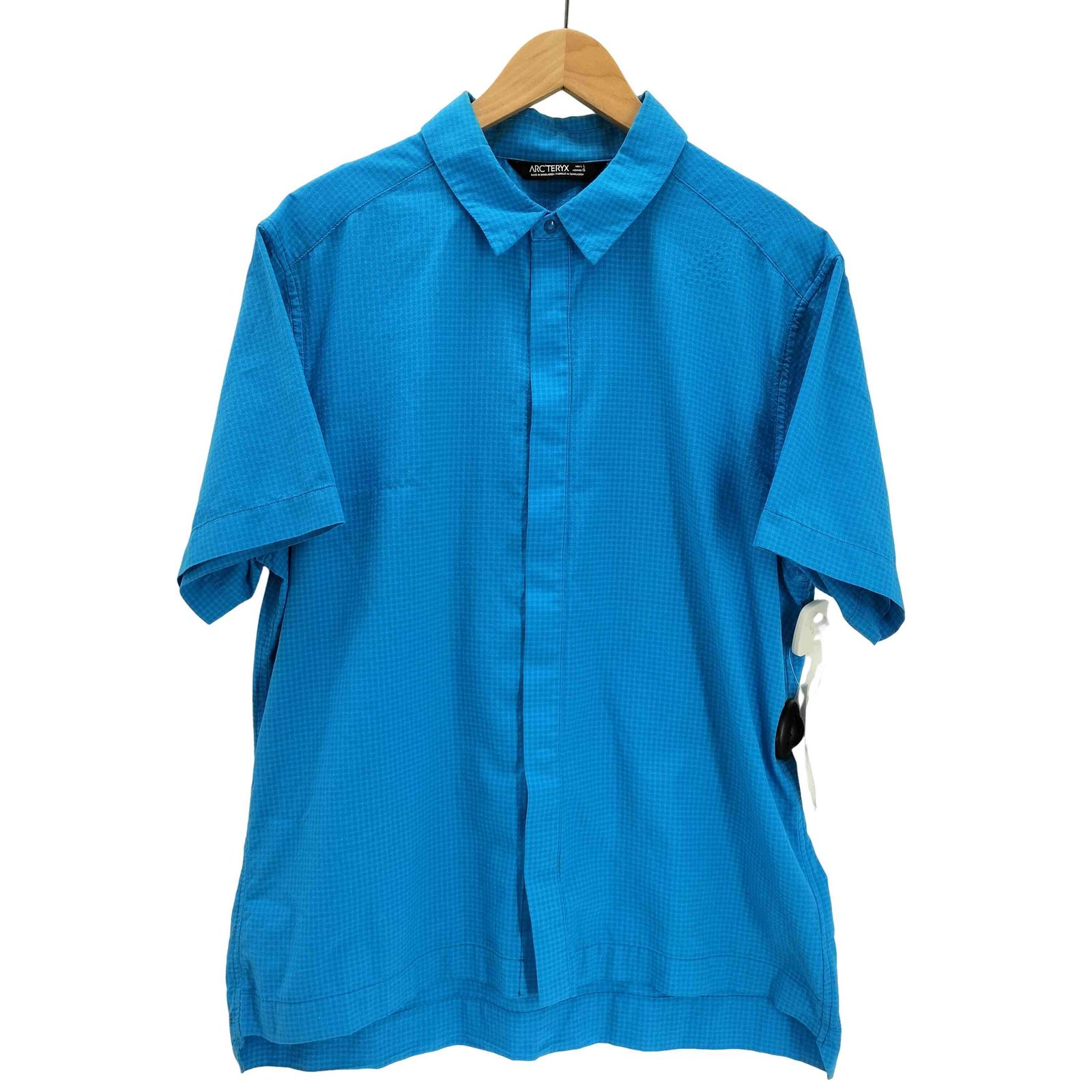 アークテリクス ARCTERYX Revvy Short Sleeve Shirt レヴィー ショートスリーブ チェック シャツ メンズ import：L