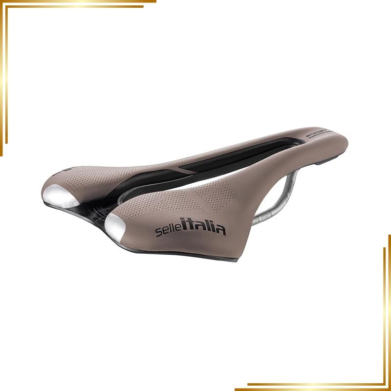 【新品】 セライタリア(Selle Italia) SLR BOOST Ti316 GRAVEL SUPERFLOW ブラウン L