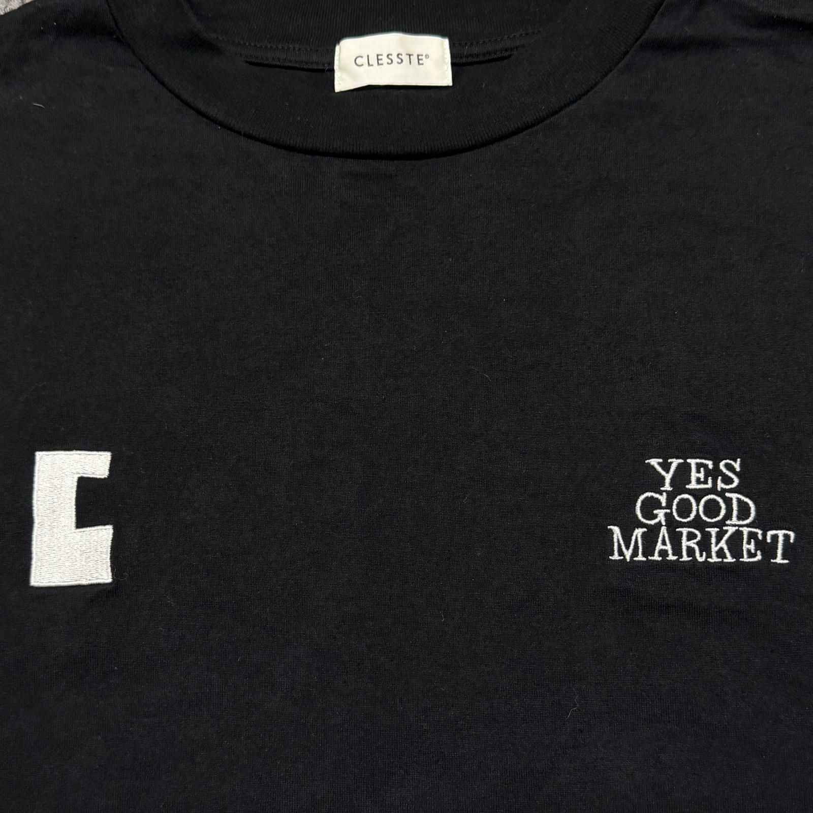 CLESSTE YESGOODMARKET限定 DRAWSTRING T-SHIRT ドローストリングT
