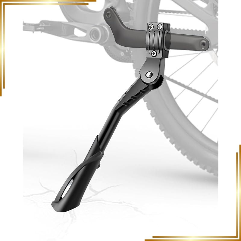 [Brand New] SUBORAWOS Bicycle Stand, Aluminum Alloy, Maximum 35 kg Load Capacity, Adjustable Design, Compatible with Mountain Bikes and Road Bikes, Easy Installation (A3) 1