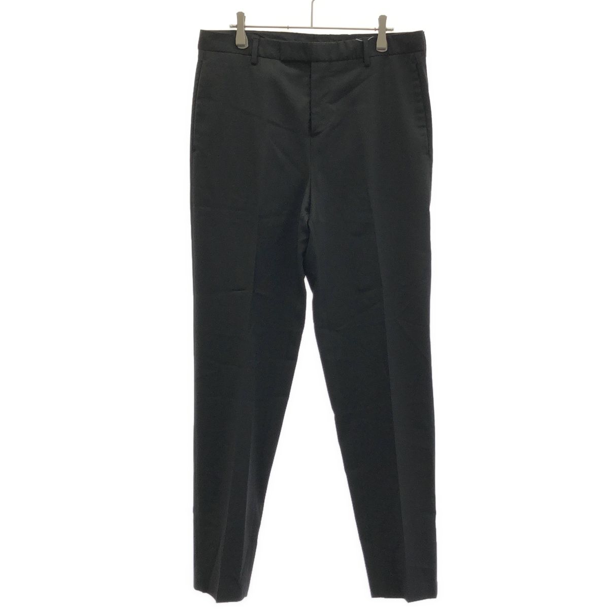 Dior HOMME ディオールオム 10SS ウールスラックスパンツ 0E3113380559 ブラック 46