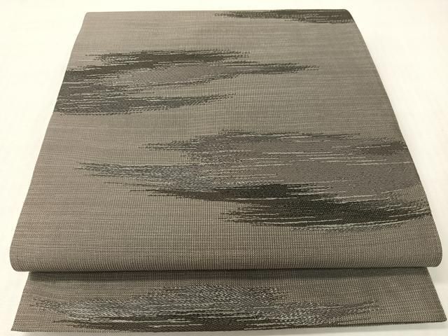 平和屋着物▽スリーシーズン　春夏秋　六通柄袋帯　霞文　正絹　逸品　未使用　CABG7782vp