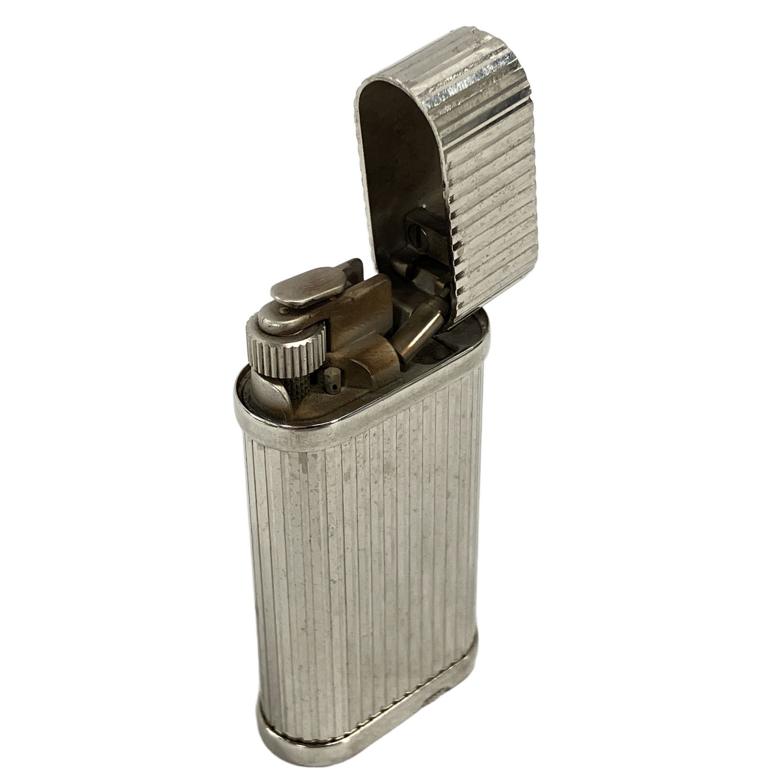 Cartier カルティエ ゴドロン ライター ジッポ シルバー 中古 W11142319