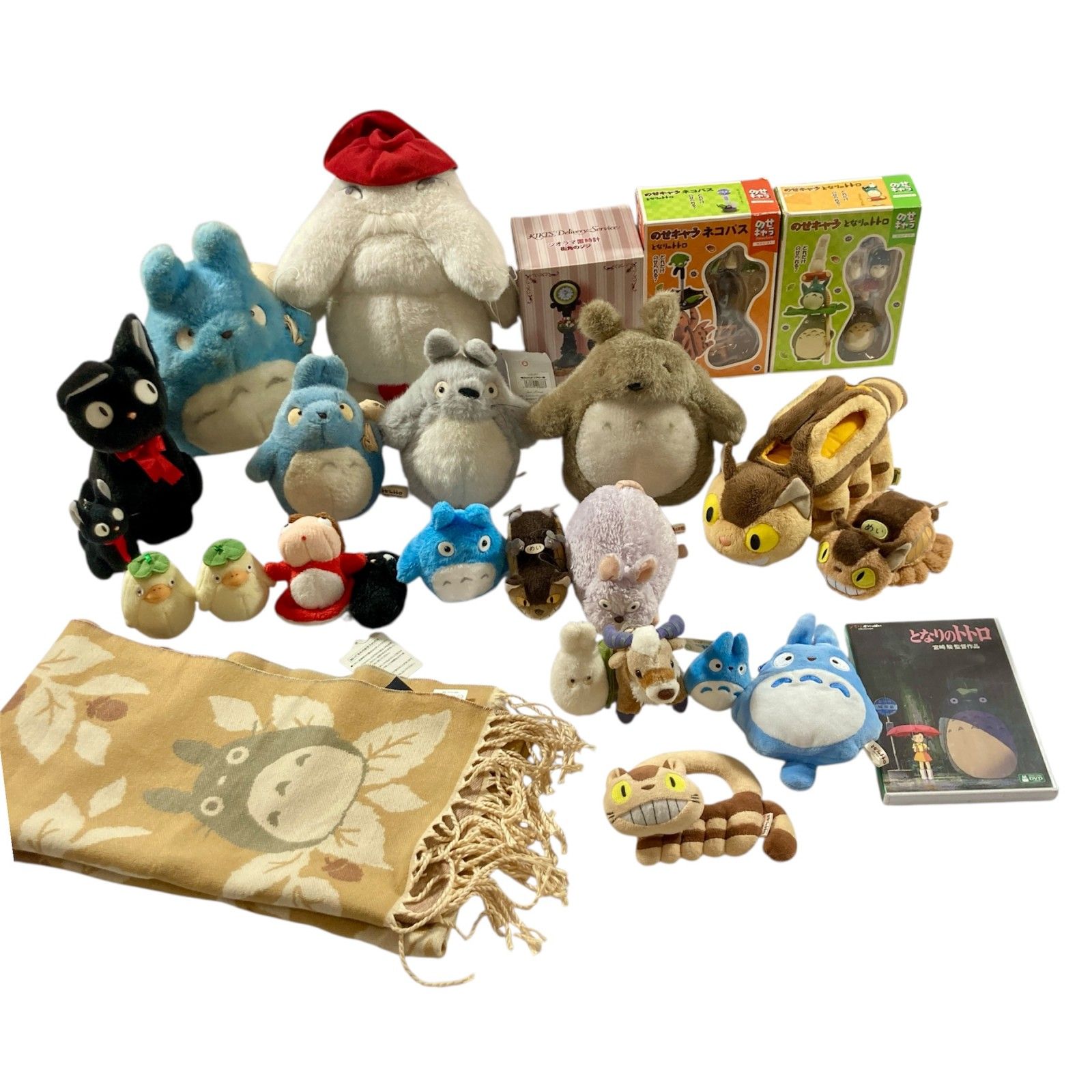 ★ スタジオジブリ キャラクターグッズ 大量 まとめ商品 トトロ 魔女の宅急便 ポニョ 千と千尋の神隠し 他 ぬいぐるみ マスコット ポーチ 等 現状品 2.7kg 12,540円