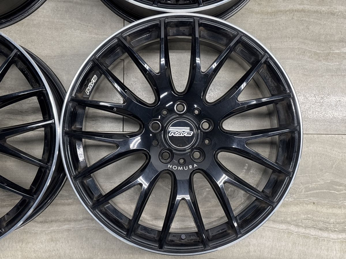 良好品】RAYS HOMURA 2×9Plus 19in 8J +45 PCD120 4本セット BMW F30 3 