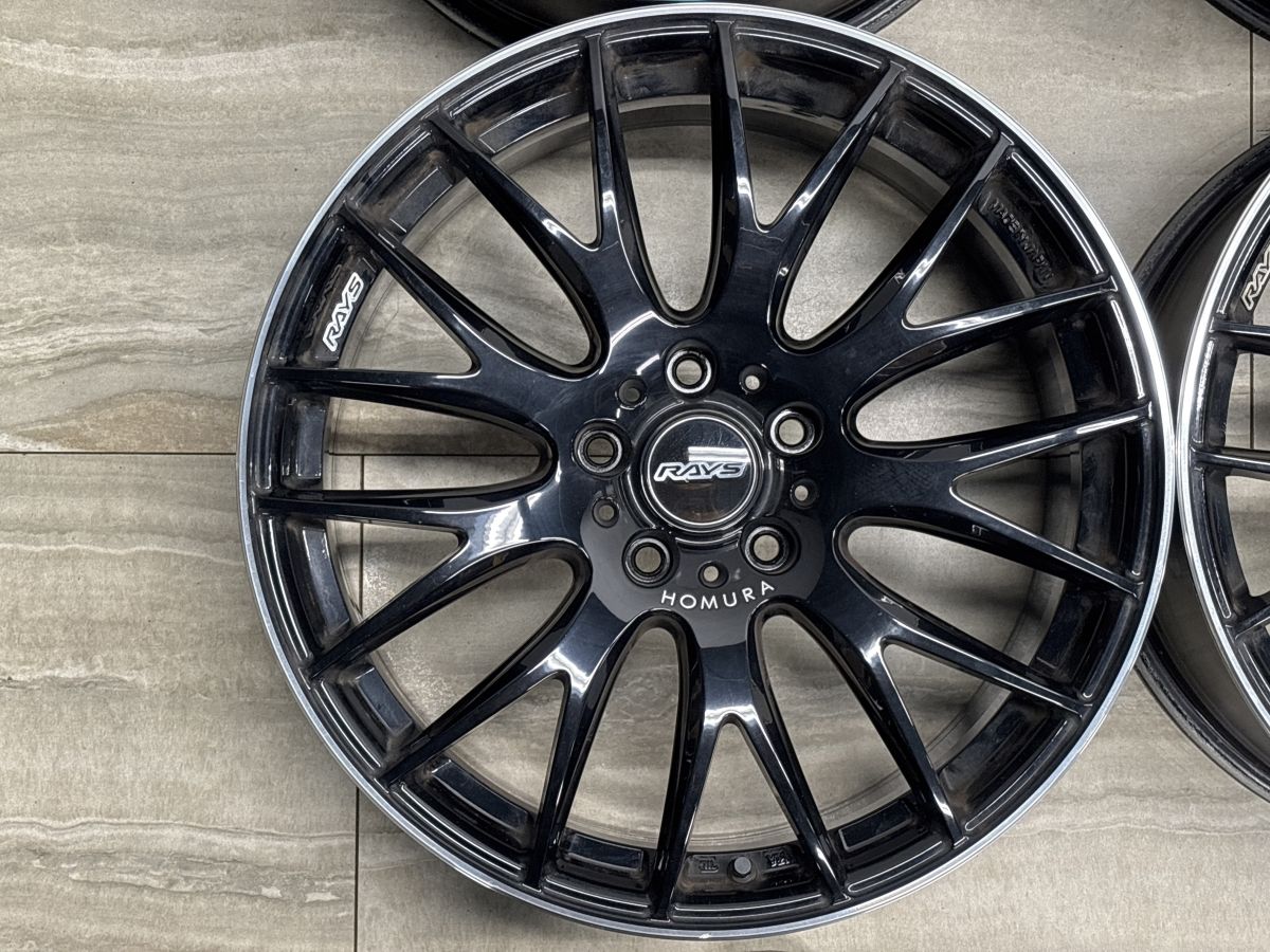 良好品】RAYS HOMURA 2×9Plus 19in 8J +45 PCD120 4本セット BMW F30 3 