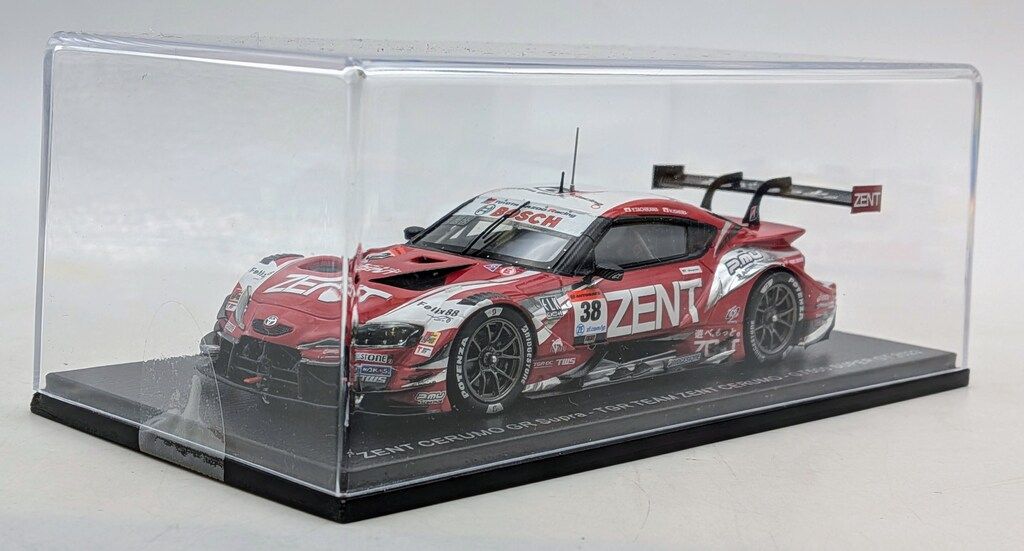 MINIMAX 1/43 sparkmodel ZENT CERUMO GR Supra No.38 TGR TEAM ZENT
