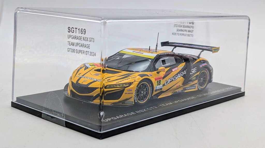 Spark model 1/43 UPGARAGE NSX GT3 No.18 TEAM UPGARAGE GT300 SUPER