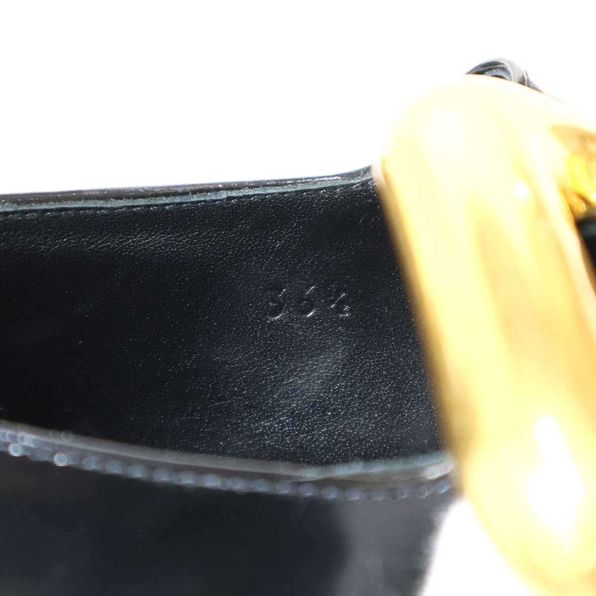 BOTTEGA VENETA ボッテガヴェネタ ラグ メリージェーン バックルレザー