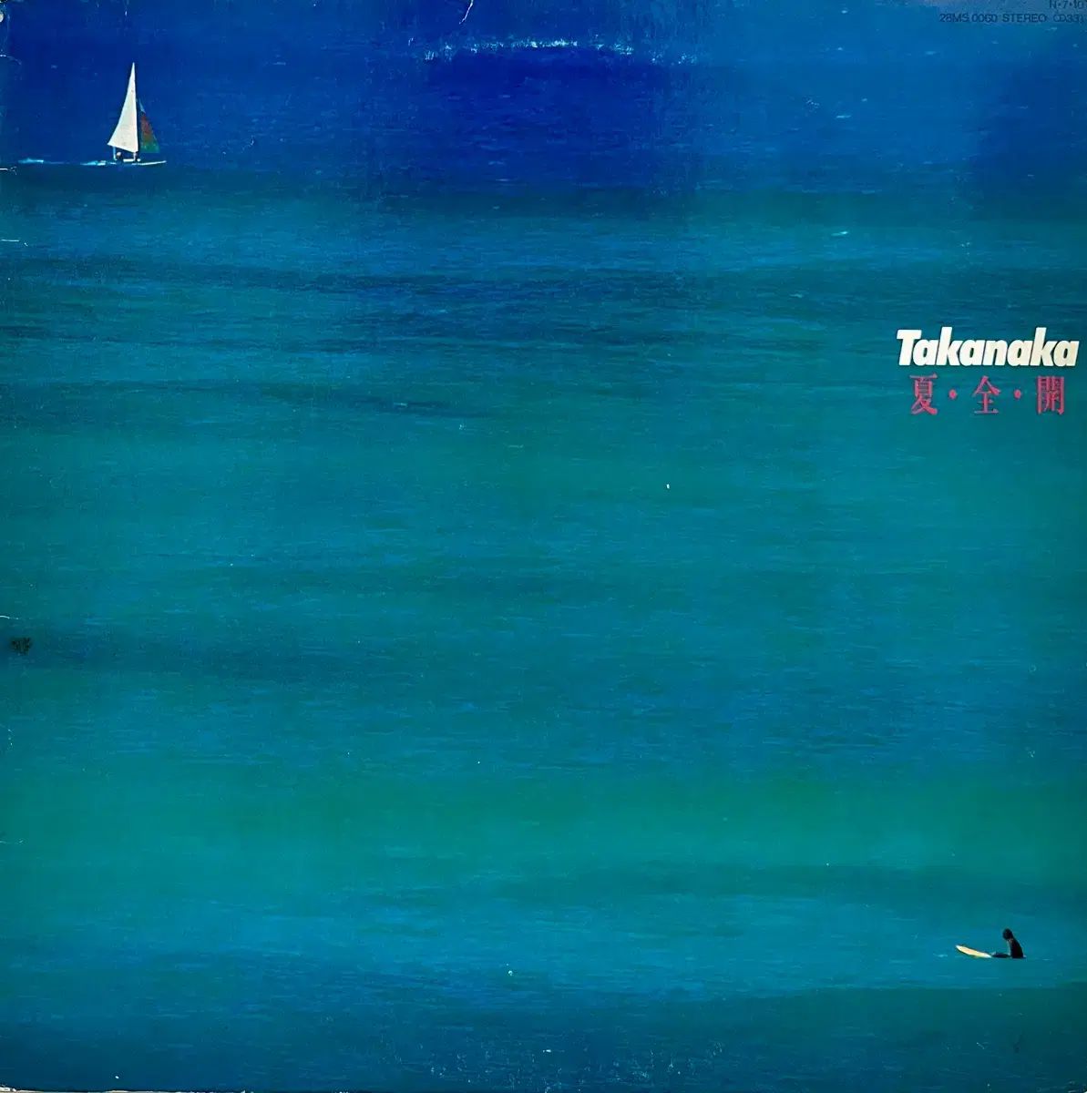 融合 たかなか まさよし Masayoshi Takanaka - 夏展開 LP